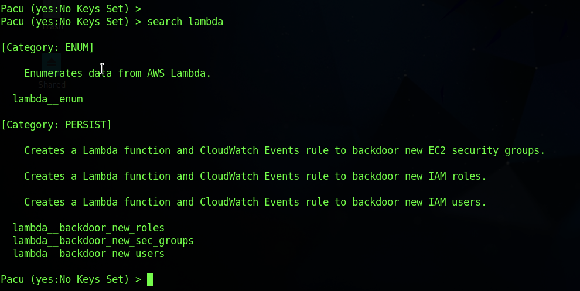 pacu-lambda-manipulate-serverless