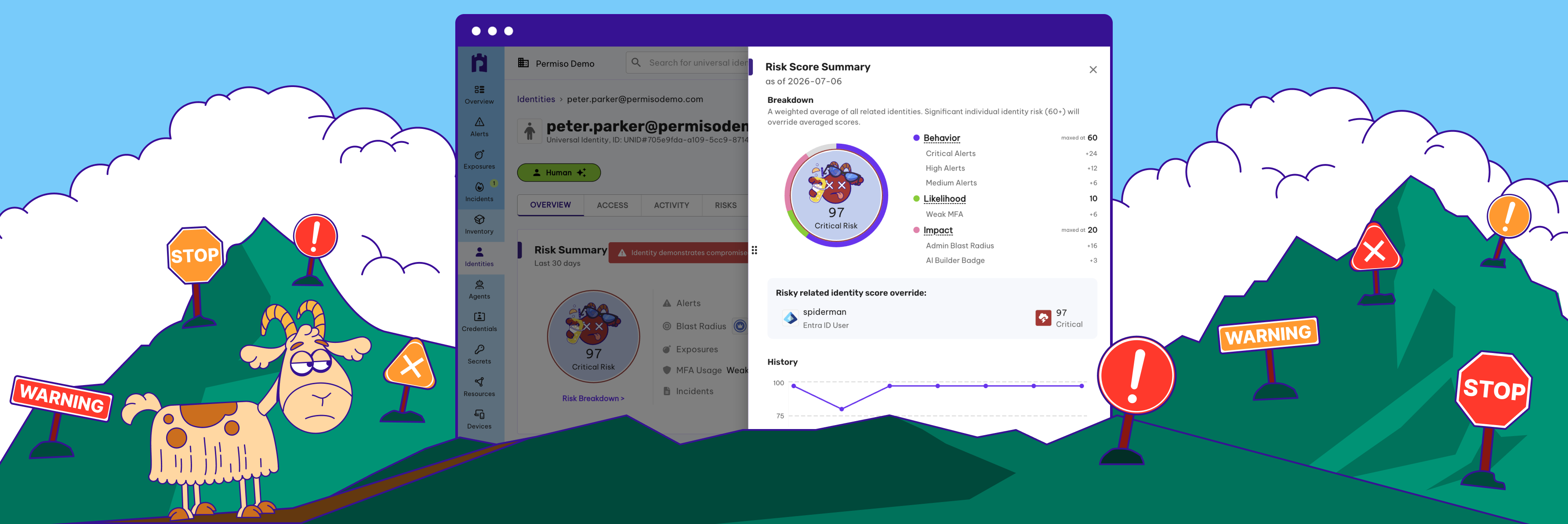 Introducing the Risk Score Engine: identity risk you can quantify